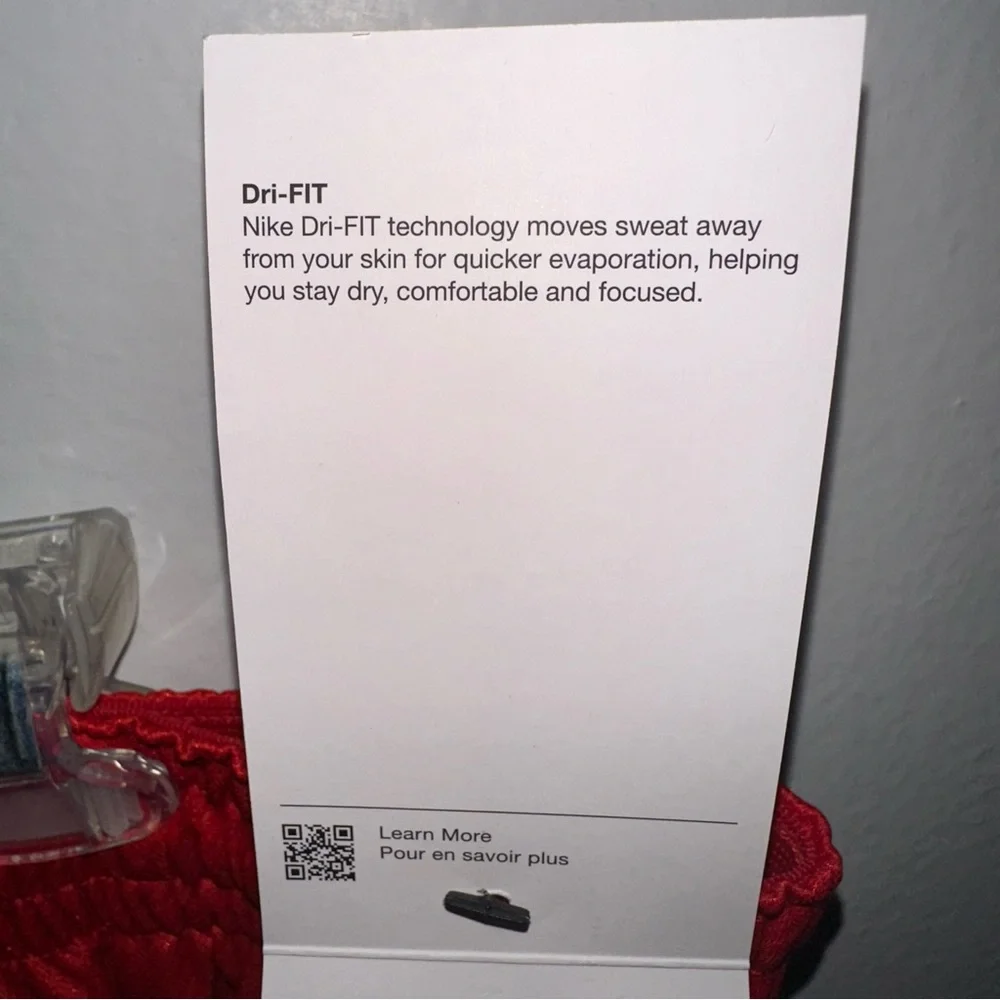 Women's Nike Loose Fit Dri- Fit FLY Basketball Red Shorts Sz XXL MSRP $35 - Picture 5 of 7